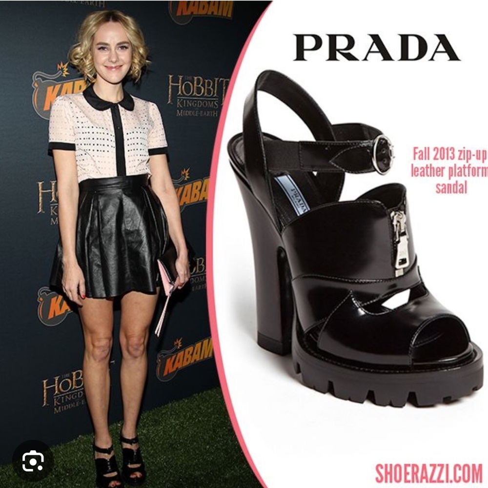 Prada Lug Sole heel 37